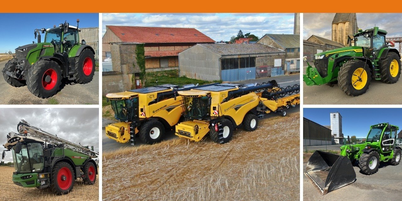 54 lots à vendre lors de la vente agricole de l’ETA Prestafarm à Sainville (28), le 21 octobre.