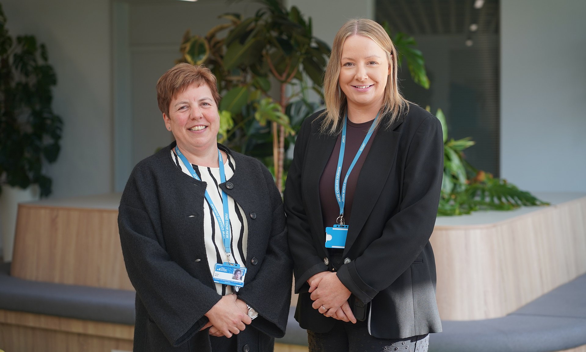 New College Durham recognised nationally for creating a menopause-friendly workplace.