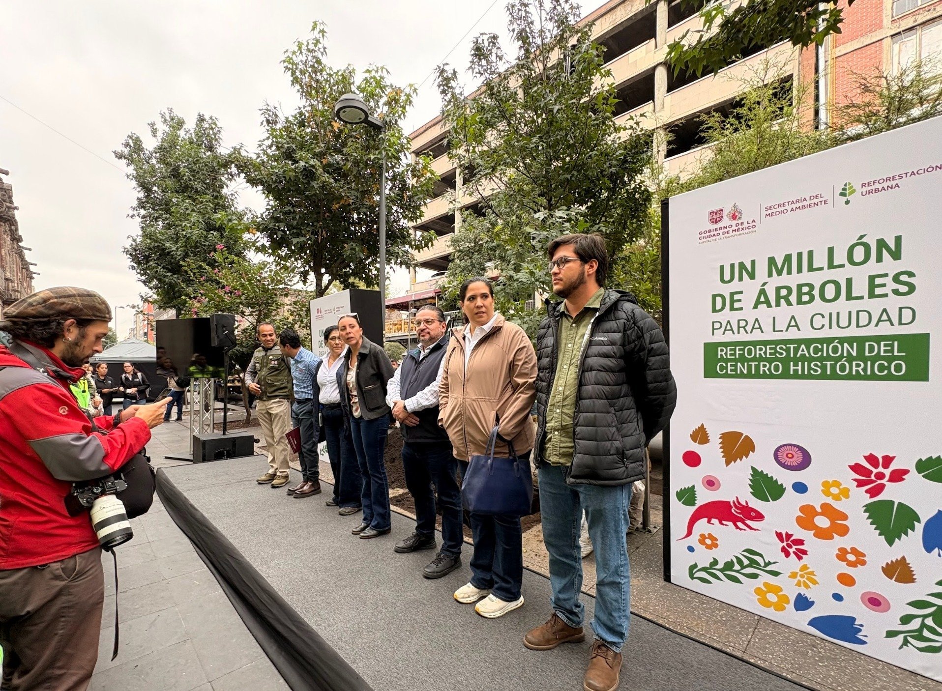 OCESA y el México GP donan dos mil árboles y cuatro toneladas de composta para la reforestación urbana de la Ciudad de México