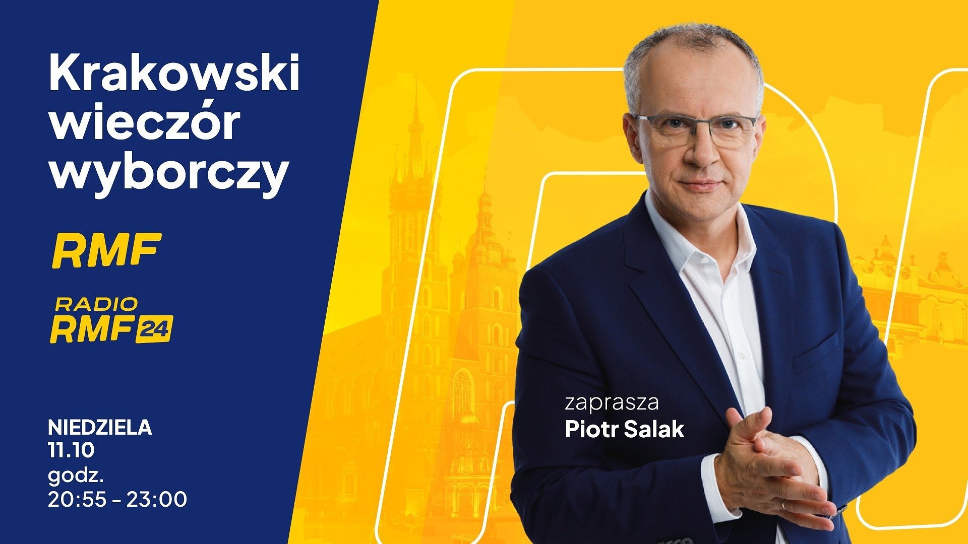 Gibała czy Piątkowska? RMF FM i Radio RMF24 na żywo z drugiej tury wyborów w Krakowie