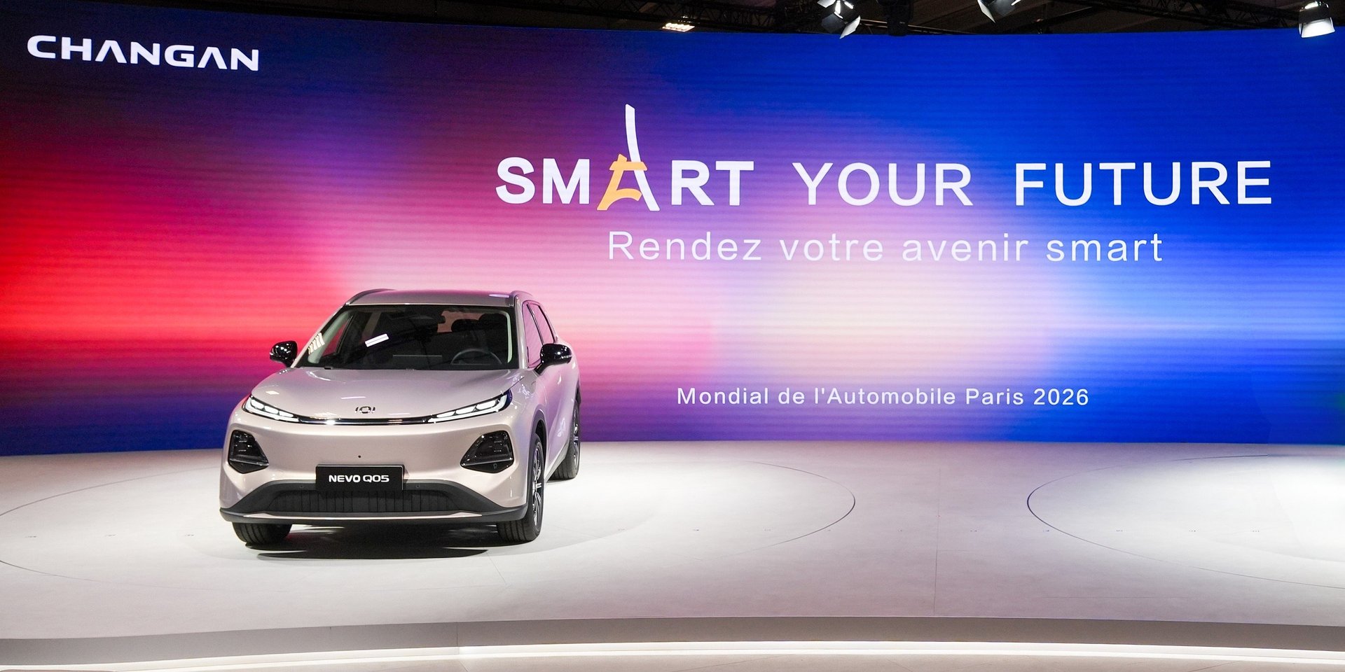 CHANGAN prezentuje modele NEVO Q05 i DEEPAL S07 PHEV podczas Mondial de l’Auto 2026 w Paryżu