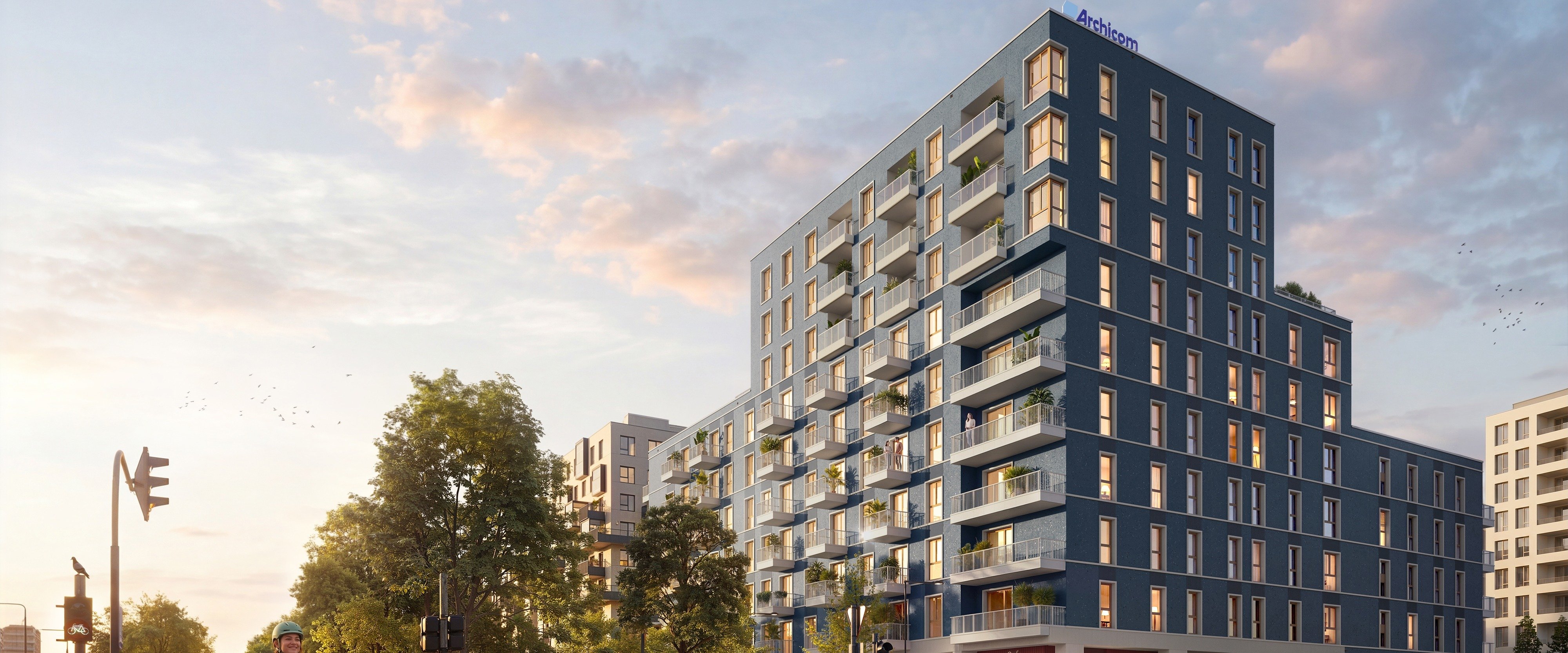 Modern Mokotów rośnie zgodnie z planem. Archicom uruchamia sprzedaż V etapu warszawskiej inwestycji