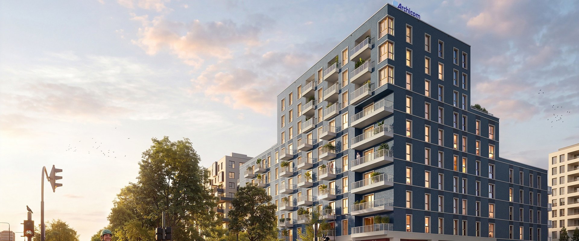 Modern Mokotów rośnie zgodnie z planem. Archicom uruchamia sprzedaż V etapu warszawskiej inwestycji