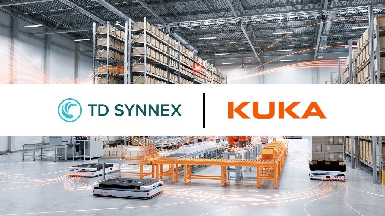 TD SYNNEX amplia portefólio de robótica com o KUKA Group