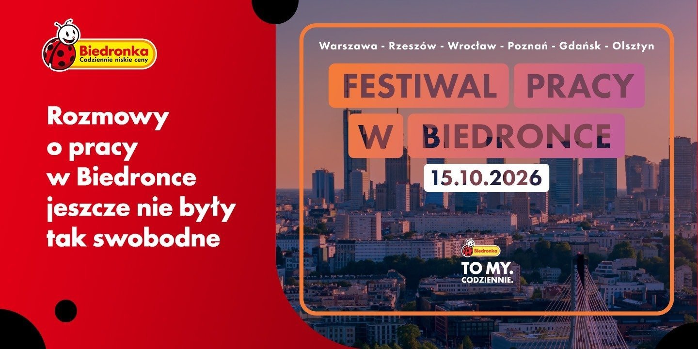 Jedyny taki Festiwal Pracy w Biedronce