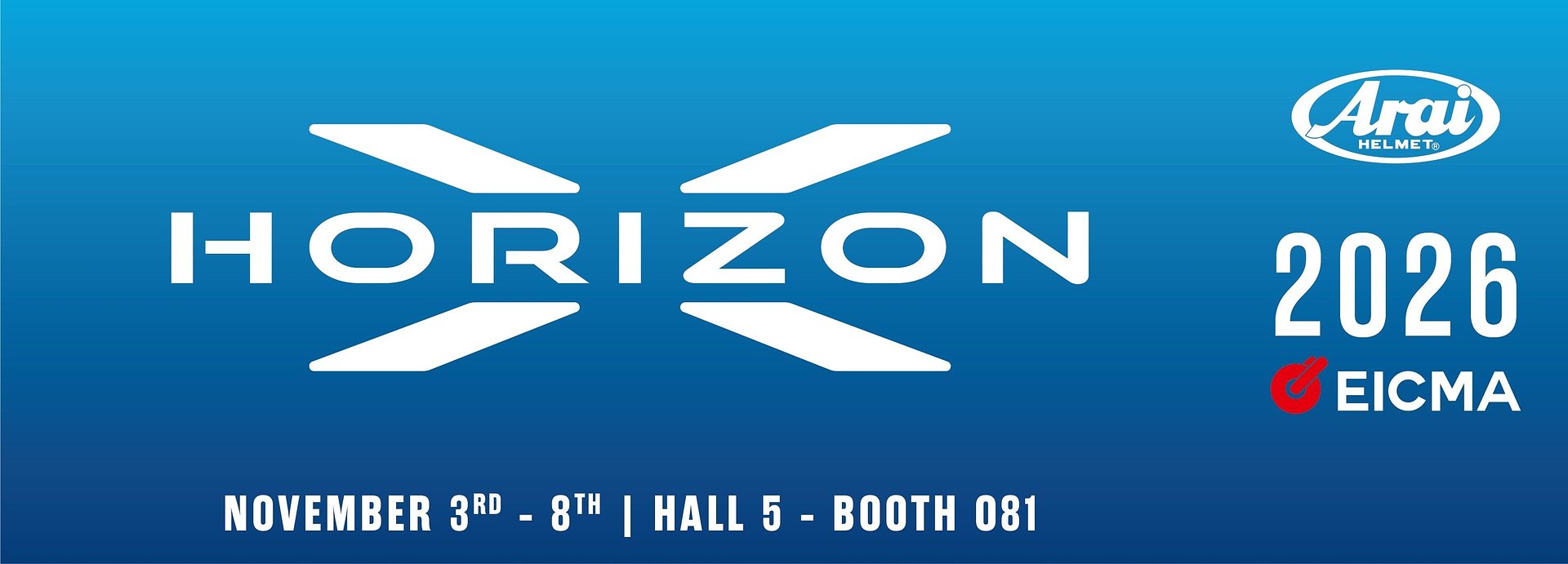 Arai Helmet to Showcase 2027 Collection at EICMA 2026
