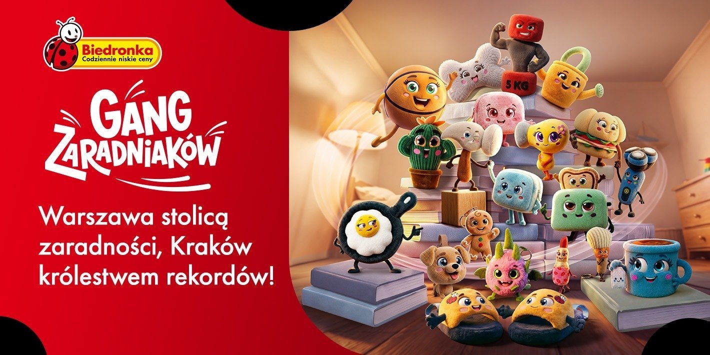 Gang Zaradniaków ogłasza Warszawę stolicą zaradności, a Kraków królestwem rekordów!
