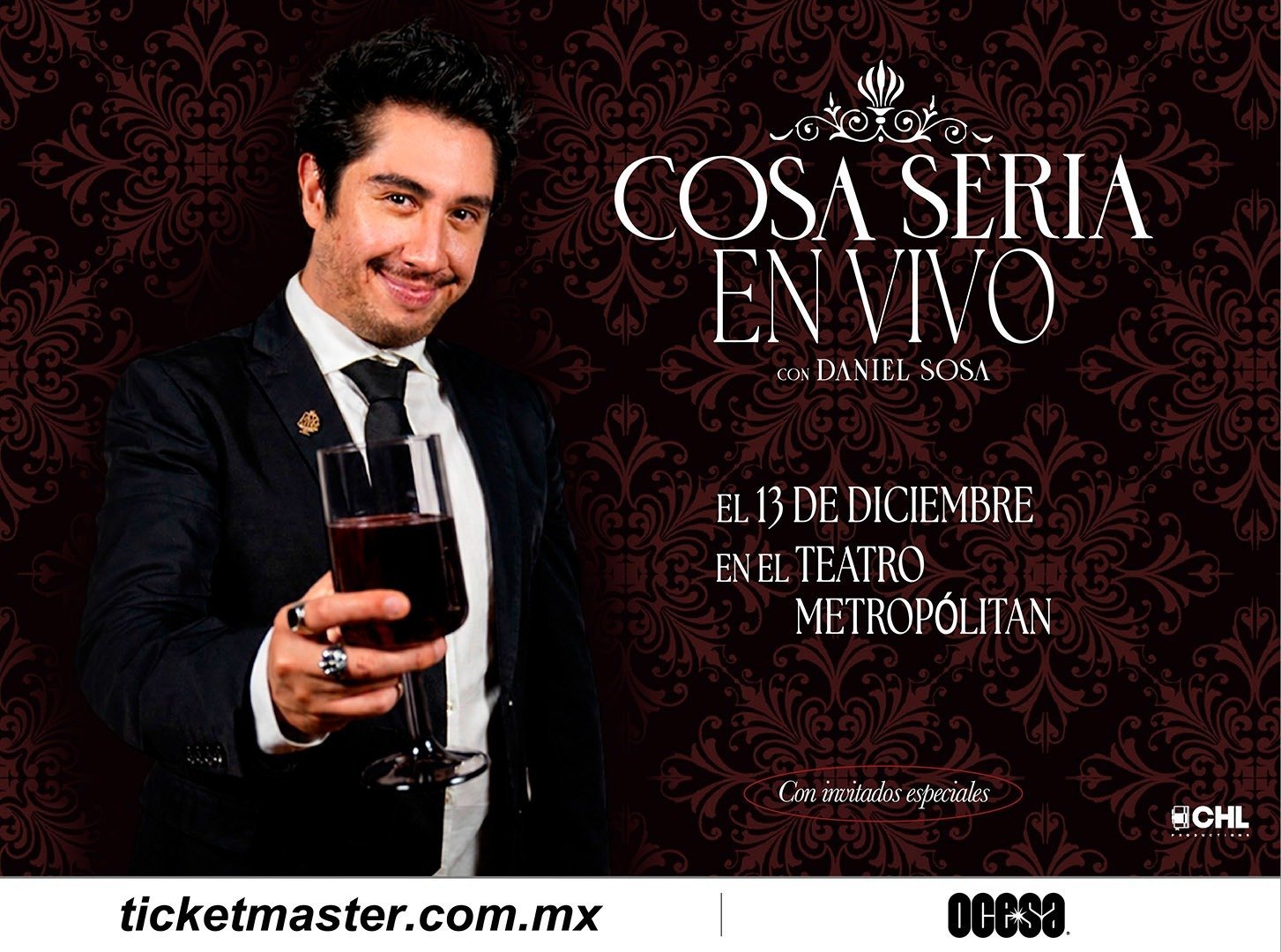 Las cosas se ponen serias (o no tanto) con Daniel Sosa en la CDMX