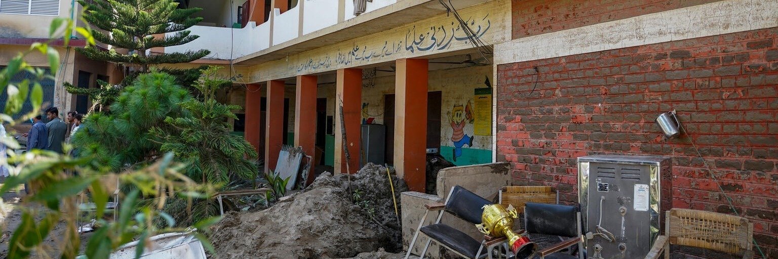 Oświadczenie UNICEF w sprawie zawalenia się dachu szkoły w Peszawarze w Pakistanie.