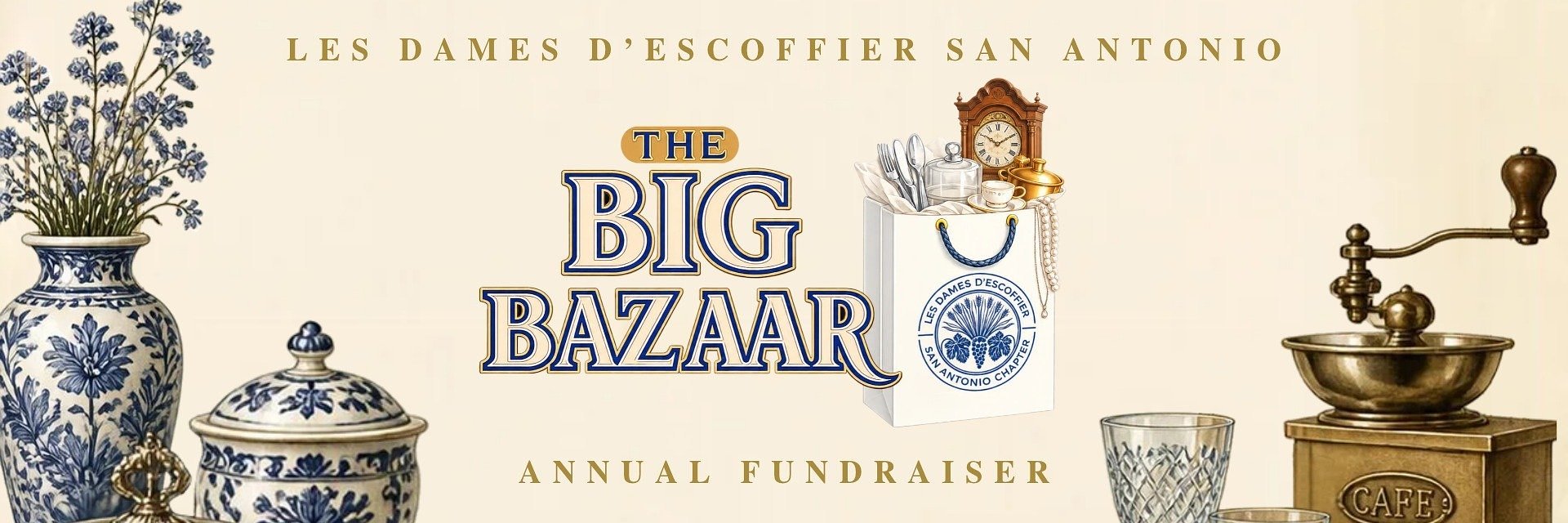 Les Dames d’Escoffier San Antonio Hosts The Big Bazaar Featuring Treasures From Members’ Collections