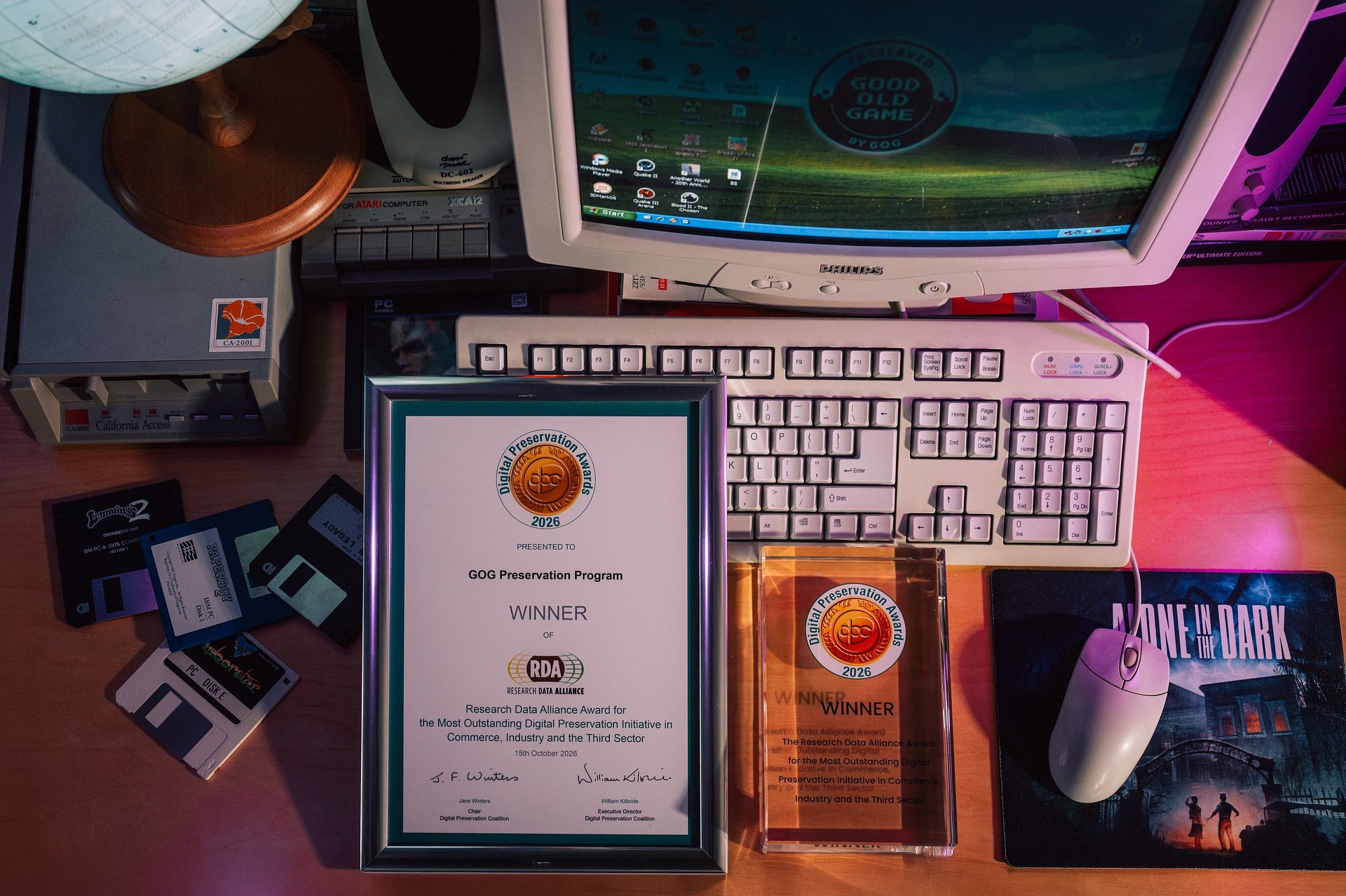 GOG Preservation Program zdobywa nagrodę podczas Digital Preservation Awards 2026