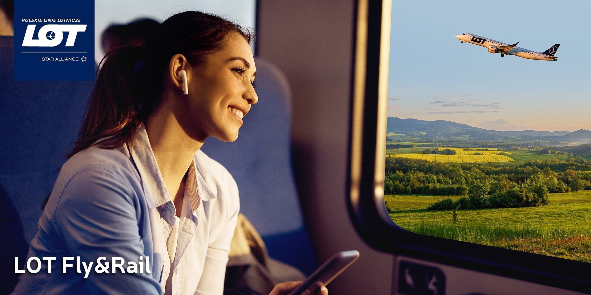 Samolot i pociąg w jednej podróży. PLL LOT uruchamiają LOT Fly&Rail