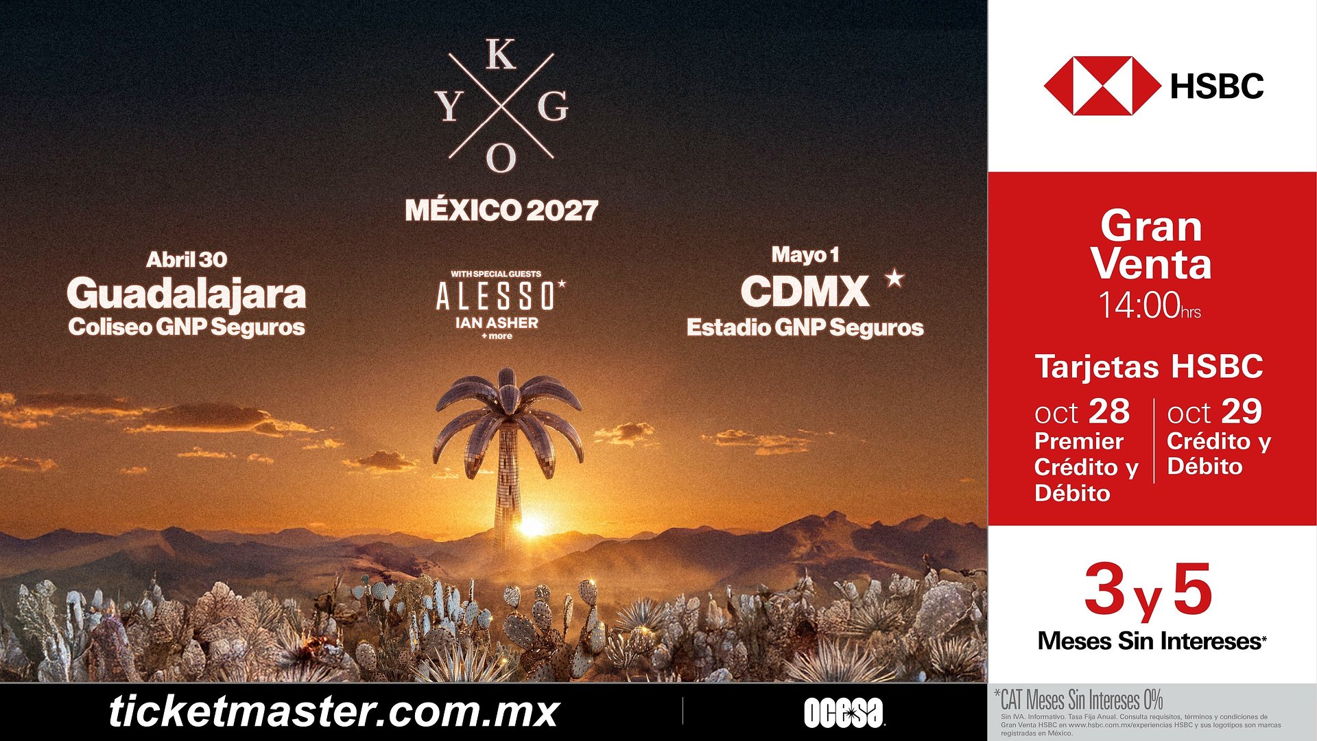KYGO REGRESA A MÉXICO CON DOS SHOWS MONUMENTALES EN GUADALAJARA Y CIUDAD DE MÉXICO