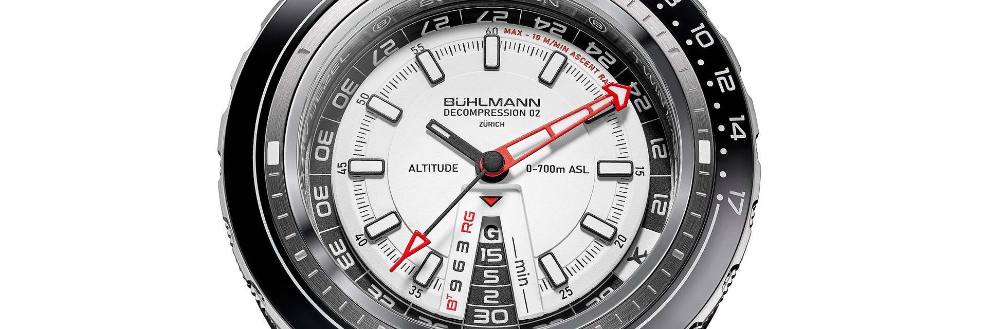 Bühlmann Decompression 02. Now in Black and White.