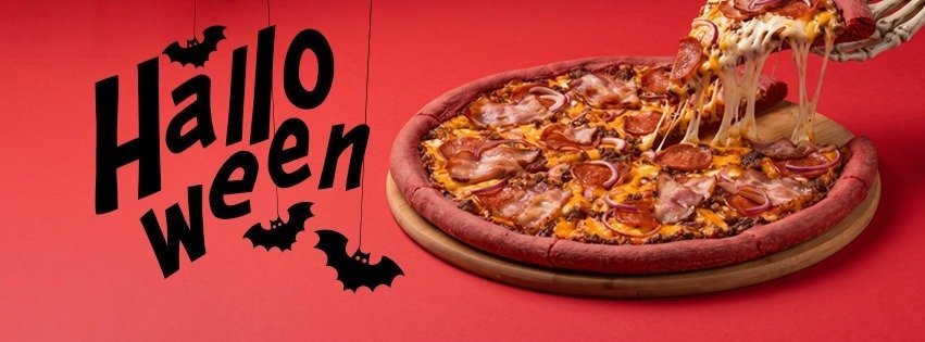 Halloween w Da Grasso. Marka wprowadza limitowaną pizzę na czerwonym cieście