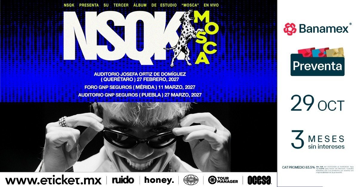 Nsqk anuncia gira para la nueva era de Mosca