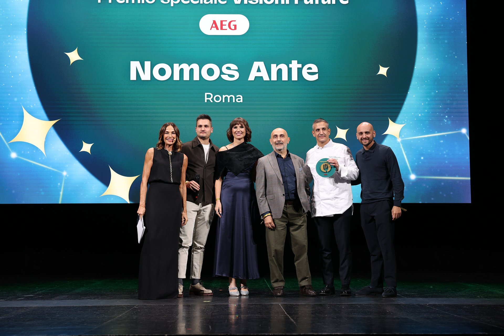 TheFork Awards 2026: Nomos Ante di Roma conquista il Premio Visioni Future di AEG