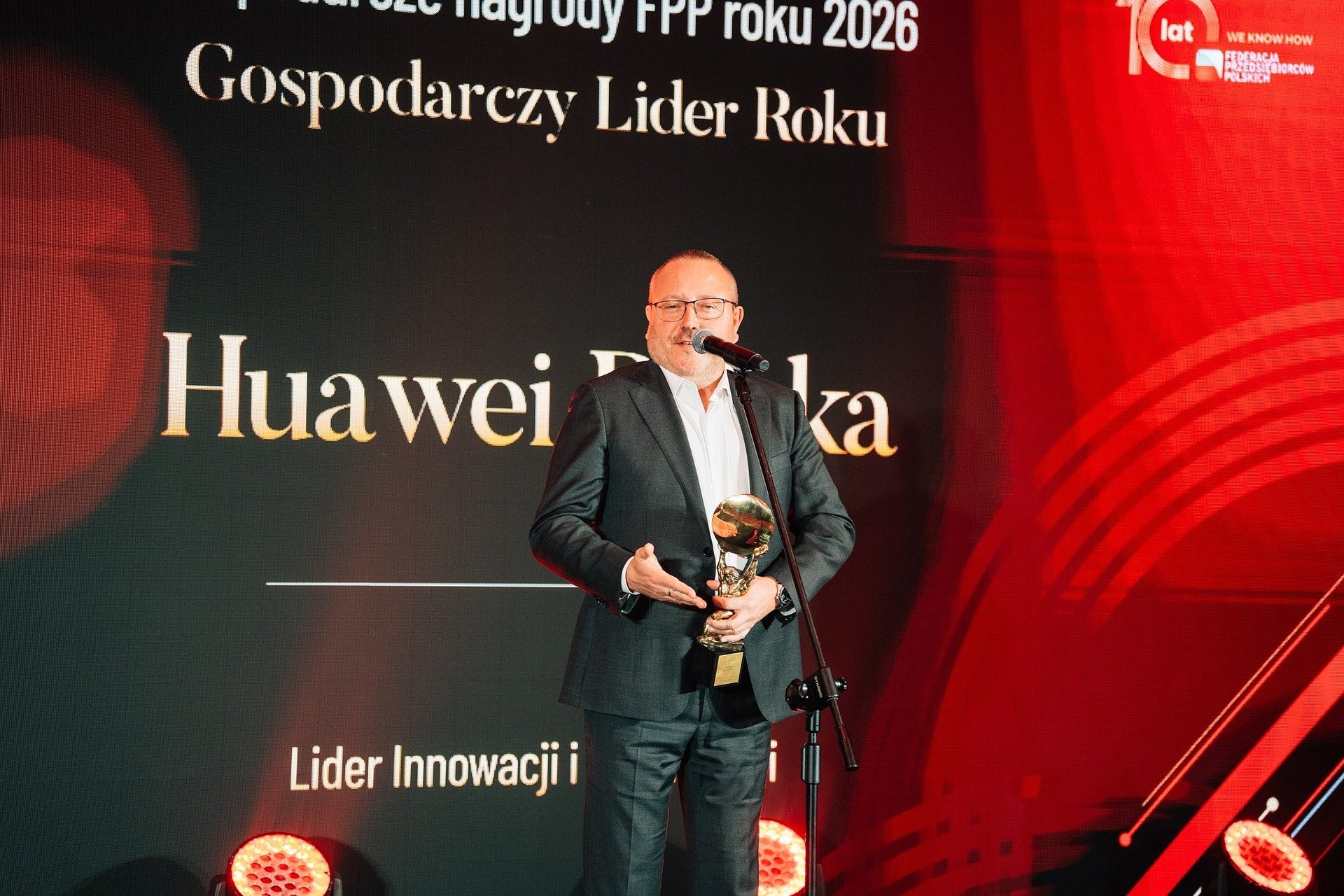 Huawei Polska z nagrodą „Lider Innowacji i Technologii” od Federacji Przedsiębiorców Polskich