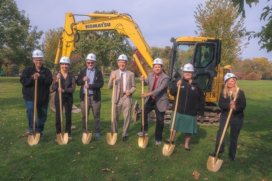 Forest Preserve District Breaks Ground on Greene Valley Improvements