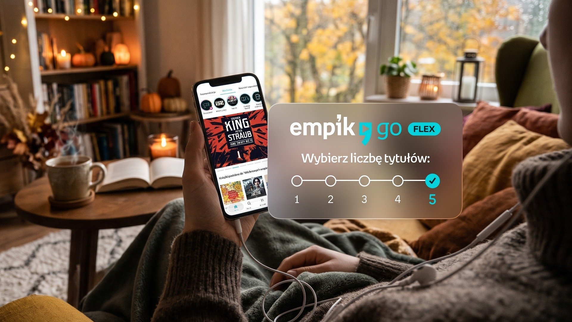 Empik Go Flex – nowy abonament dopasowany do potrzeb czytelników