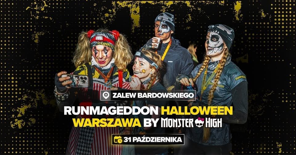 Halloween na sportowo? Warszawski Runmageddon zaprasza na wieczór pełen strachu i adrenaliny