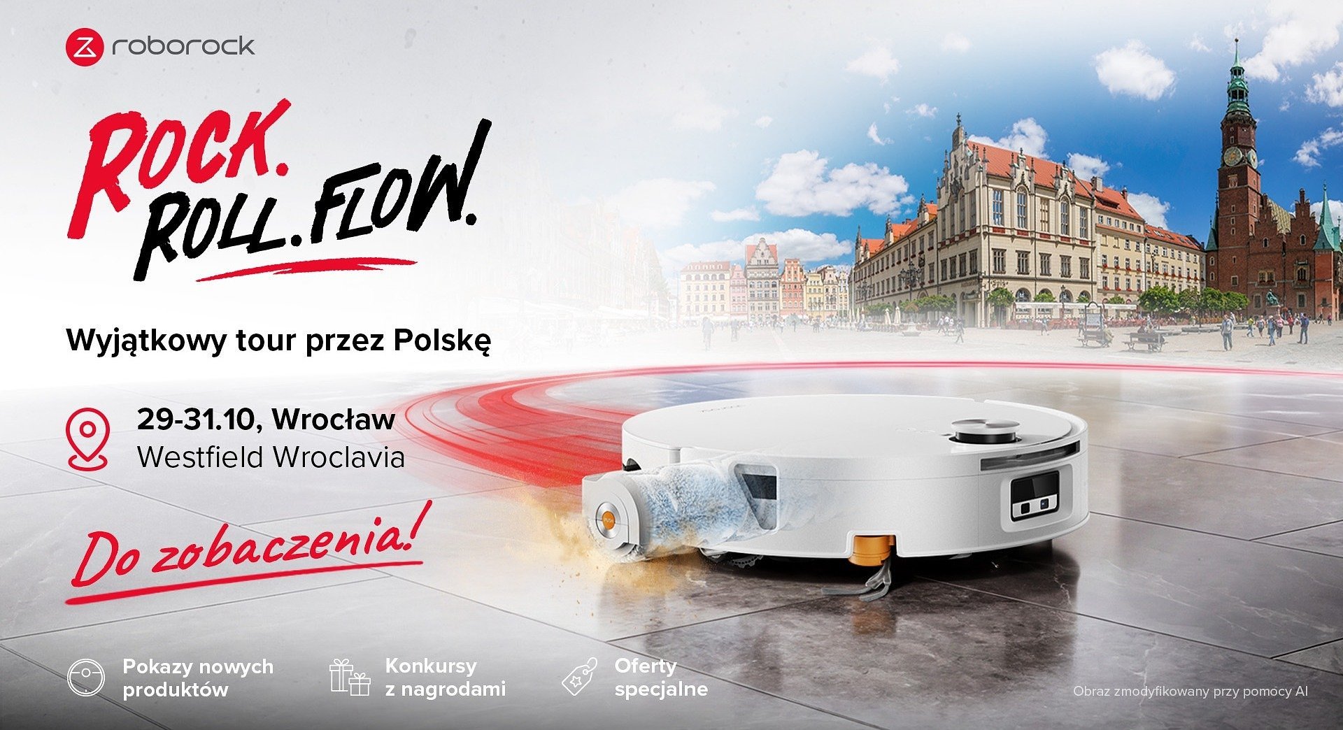 Przyszłość robotów sprzątających we Wrocławiu. Roborock prezentuje najnowsze technologie dla domu – na miejscu nagrody i specjalne rabaty