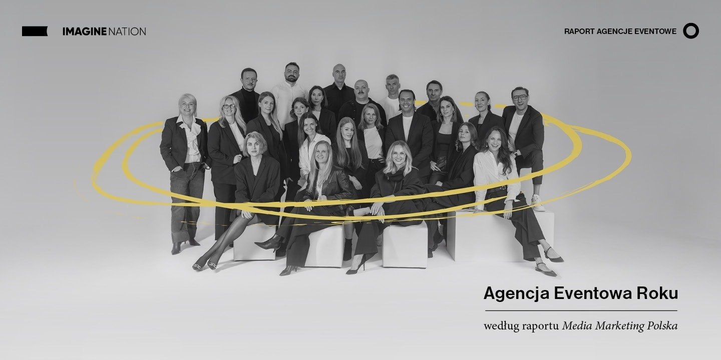 IMAGINE NATION wybrana Agencją Eventową Roku 2026
