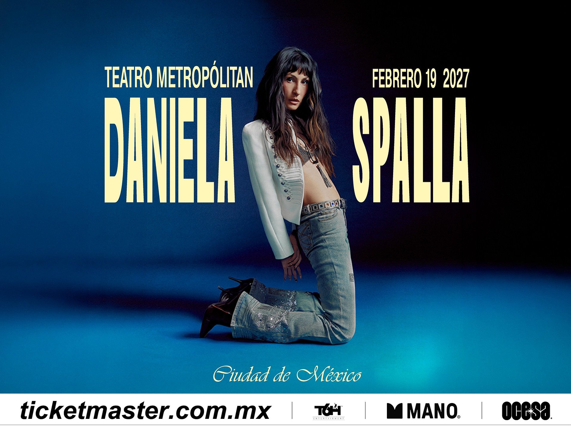 Daniela Spalla anuncia concierto en el Teatro Metropólitan de la CDMX como antesala de su nuevo álbum