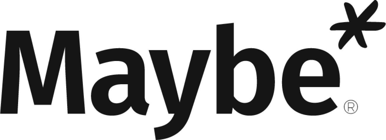 Maybe* Press Room logo